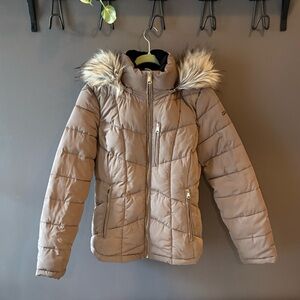 Andrew Marc Puffer Coat w/ Removable Hood - XS